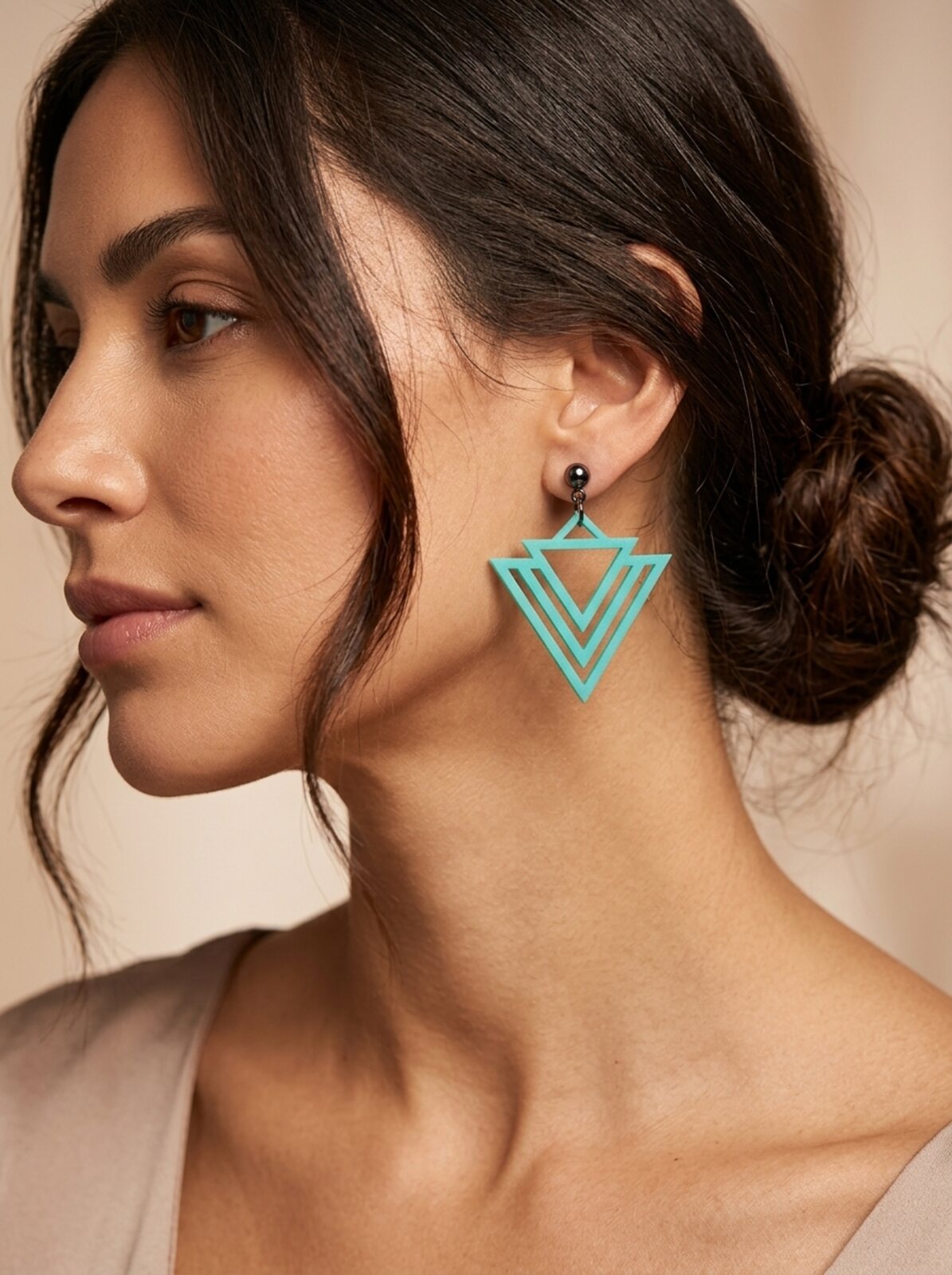 Trine in turquoise